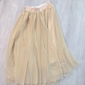 Elle Story Women’s Gold Skirt